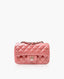 Chanel Mini Rectangular Metallic Rose Lambskin SHW