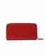 Chanel Classic Long Zip Wallet Red Caviar SHW