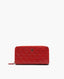 Chanel Classic Long Zip Wallet Red Caviar SHW