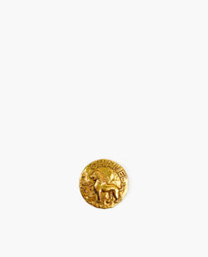 Chanel Lion rintakoru Gold Vintage