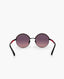 Chanel Round Pink Leather Sunglasses