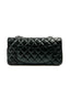 Chanel Black Lambskin East West Single Flap SHW