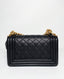 Chanel Small Boy Black Caviar GHW