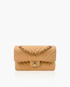 Chanel Timeless Small Caviar Beige CHW