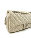 Chanel Easy Caviar Flap -laukku valkoinen SHW