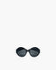 Chanel Black Round Sunglasses