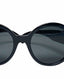 Chanel Black Round Sunglasses