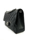 Chanel Timeless Jumbo Black Caviar Double Flap SHW