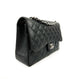 Chanel Timeless Jumbo Black Caviar Double Flap SHW