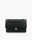 Chanel Timeless Jumbo Black Caviar Double Flap SHW