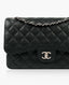 Chanel Timeless Jumbo Black Caviar Double Flap SHW