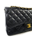 Chanel Timeless Jumbo Black Caviar Double Flap GHW