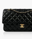 Chanel Timeless Medium Black Lambskin GHW