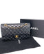 Chanel Timeless Medium Black Lambskin GHW