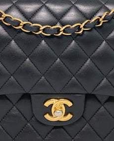 Chanel Timeless Medium Black Lambskin GHW