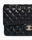 Chanel Timeless Medium Black Lambskin SHW