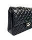 Chanel Timeless Medium Black Lambskin SHW