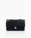 Chanel Timeless Medium Black Lambskin SHW