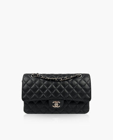 Chanel Timeless Medium Black Caviar SHW