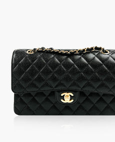 Chanel Timeless Medium Black Caviar GHW