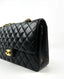 Chanel Timeless Medium Black Lambskin GHW