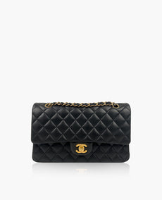 Chanel Timeless Medium Black Lambskin GHW