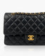 Chanel Timeless Medium Black Lambskin GHW