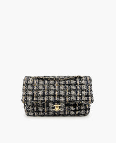 Chanel Timeless Medium Multi Tweed CHW -laukku