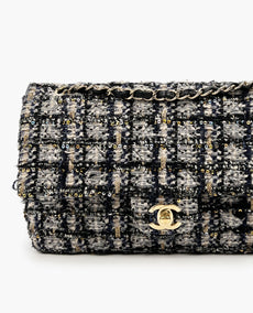 Chanel Timeless Medium Multi Tweed CHW -laukku