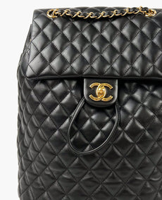 Chanel Large Urban Spirit -reppu lampaannahkaa GHW