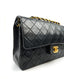 Chanel Timeless Medium Vintage 24 k GHW Black Lambskin