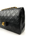 Chanel Timeless Medium Vintage 24 k GHW Black Lambskin