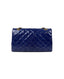 Chanel Clutch in Blue Patent Leather GHW