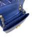 Chanel Clutch in Blue Patent Leather GHW