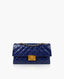 Chanel Clutch in Blue Patent Leather GHW