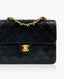 Chanel Vintage Mini Flap Bag  Black Lambskin 24 K GHW