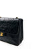 Chanel Vintage Mini Matrasse Flap Musta lampaannahka 24 K GHW