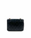 Chanel Vintage Mini Matrasse Flap Musta lampaannahka 24 K GHW