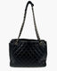 Chanel Quilted Lambskin Chainlink Tote Black