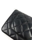 Chanel WOC Black Lambskin SHW