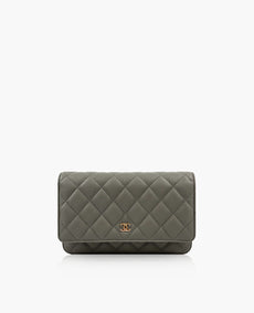 Chanel WOC Gray Caviar CHW