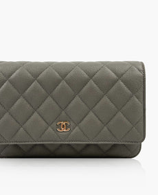 Chanel WOC Gray Caviar CHW