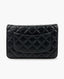 Chanel WOC Black Lambskin SHW