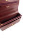 Chanel 19 WOC Burgundy Shiny Crumpled Calfskin Quilted