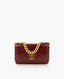 Chanel 19 WOC Burgundy Shiny Crumpled Calfskin Quilted