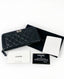 Chanel Boy Zippy Wallet Black Quilted Caviar