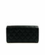 Chanel Classic Long Wallet Black Caviar SHW