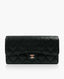 Chanel Classic Long Wallet Black Caviar SHW