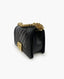 Chanel Boy Small Black Lambskin Chevron GHW