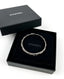 Chanel Graphite Crystal CC Bracelet